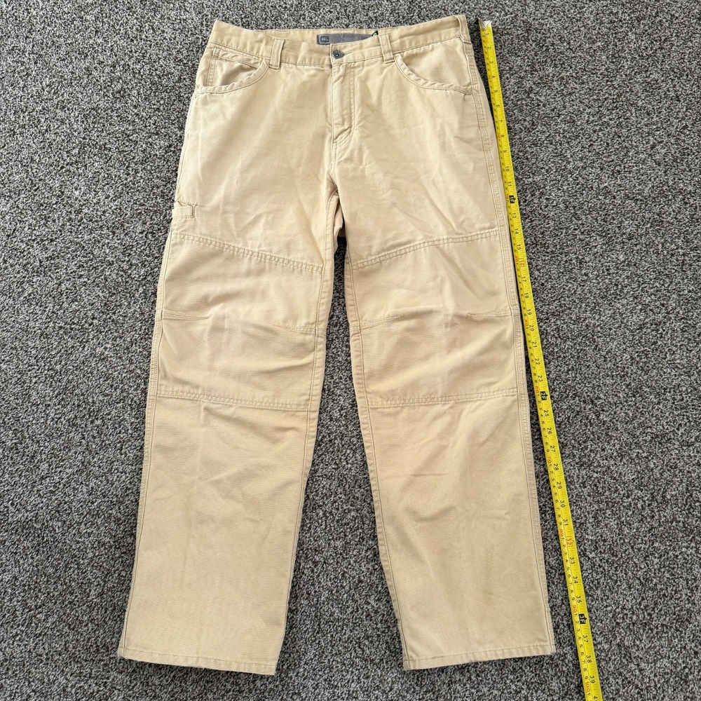 REI Men's Adventures Cargo Pants Size 32x28 Pockets UPF 50+ Hiking Trail Canvas